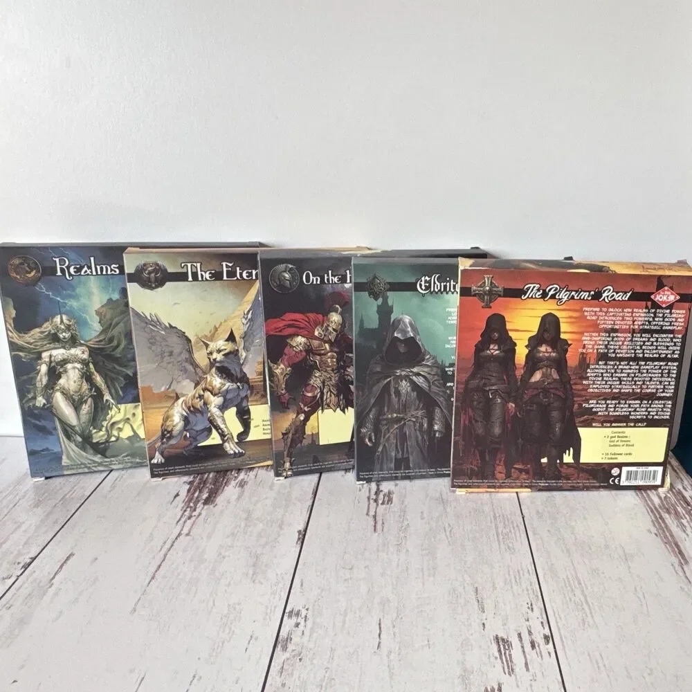 RARE The Red Joker Altar: Realms of the Gods Card Game 2-5p 2020 +5 expansions